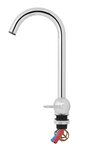 Mengkraan Style 3000 metalen uitloop  dia 27 mm chroom in doos