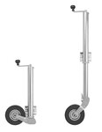 Neuswiel 570/60 mm velg metaal met rubberband 220 x 65 mm inklapbaar 300kg