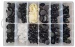 Assortiment bekleding bevestiging clips 340-delige
