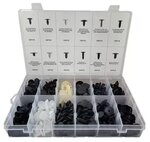 Assortiment bekleding bevestiging clips 340-delige