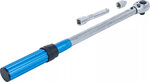 Momentsleutelset adapter + verlenging (1/2) 40 - 220 Nm 3-dlg