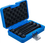 Kracht dopsleutelbitset lengte 150 mm (1/2) binnenzeskant 5 - 14 mm 7-dlg