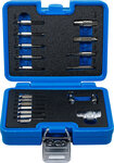 Schroeven uitdraaiset voor binnenzeskant 1,5 - 10 mm / T-profiel (voor Torx) T10 - T55 19-dlg