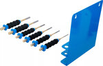 Pendrijverset met handbescherming 180 mm 3 - 8 mm 6-dlg