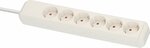 6-voudig wit 1,5m h05vv-f 3g1,5
