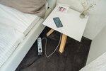 Stekkerdoos 4-voudig zwart lichtgrijs 5m h05vv-f 3g1,5