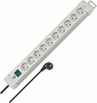 Stekkerdoos 10-voudig lichtgrijs 3m h05vv-f 3g1,5