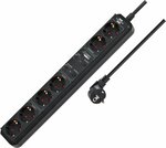 Connect wifi stekkerdoos 1,5m h05vv-f3g1,5 zwart