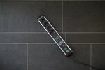 60.000a stekkerdoos met overspanningsbeveiliging 4-voudig 3m h05vv-f 3g1,5