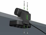 Duplex-stekkerdoos, 1x usb c, 1x usb a, 10x veiligheidscontactdozen, zilver zwart