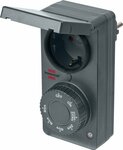 Timer met schemersensor DDT IP44 antraciet