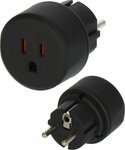 Reisadapter USA, Japan Geaarde