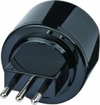 Reisadapter met aarding Italie