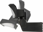 LED-spot WS 2050 S, 1680lm, IP44, zwart