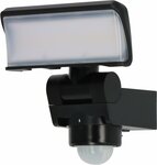 LED-spot WS 2050 SP met bewegingsmelder, 1680lm, IP44, zwart