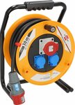 Professional Brobusta CEE 1 IP44 kabelhaspel voor industrie bouw 30m H07RN-F 5G2,5