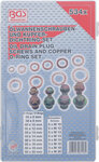 Bgs Technic Assortiment, olieaftappluggen en ringen