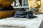 Verlengsnoer voor bouwplaatsen IP44 25m H07RN-F 3G2,5 zwart