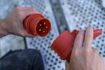 verlengsnoer IP44 10m zwart H07RN-F 5G4,0 5-polig 400V 32A