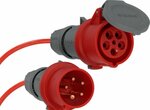 verlengsnoer IP44 25m signaalrood AT-N07V3V3-F 5G1,5 400V 16A