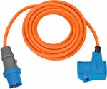 CEE verlengsnoer IP44 voor Camping Maritime 10m oranje H07RN-F 3G2,5 CEE-stekker, haakse koppeling 230V 16A