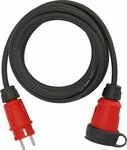verlengsnoer VN 1110 IP44, 5m zwart H07RN-F 3G1,5
