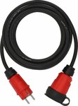 verlengsnoer VN 1100 IP44, 10m zwart H07RN-F 3G1,5