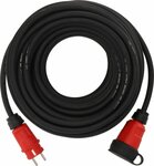 verlengsnoer VN 2200 IP44, 25m zwart H07RN-F 3G2,5
