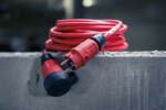 Verlengkabel VQ 1100 IP44, 10m rood H07BQ-F 3G1,5