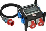 Compacte rubberen stroomverdeler BSV 3 FI 16 2 IP44 2m H07RN-F 5G2,5 - 2xCEE16A, 5x230V