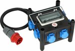 Compacte rubberen stroomverdeler BSV 3 FI 16-7 IP44 2m H07RN-F5G2.5