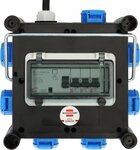 Compacte rubberen stroomverdeler BSV 3 FI 16-7 IP44 2m H07RN-F5G2.5