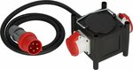 Compacte rubberen stroomverdeler BSV 3 2 32 IP44, 2m H07RN-F 5G6,0, 2x CEE 400V 32A