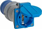 Adapter veiligheidscontact 230 V CEE 16 A IP44