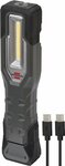 Handlamp met LED's en batterij HL 1000 A, IP54, 1000+200lm