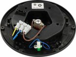 Professional Stopcontactinzet montageplaat 5-voudig, IP44, thermostaat met wachtstandaanduiding