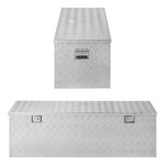 Gereedschapskist aluminium voor aanhangwagen 1450 x 520 x H460 mm