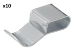 Chassisklem 28mm voor kabel x10 stuks