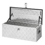 Gereedschapskist aluminium voor aanhangwagen 760 x 320 x H270 mm