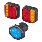 Aanhangerverlichtingsset LED met magneten draadloos (Bluetooth) 13-polig