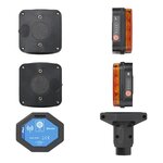 Aanhangerverlichtingsset LED met magneten draadloos (Bluetooth) 7-polig