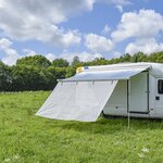 Zonwering voorzijde voor dak- en wandluifels 380 x 200 cm