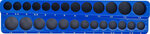 Kunststof houder voor dopsleutels magnetisch (1/4)