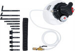 Transmissieolie-vulapparaat met handpomp met 12 adapters 3 l
