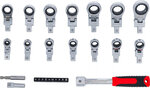 Set insteek-ratelringsleutels en bitset 6 - 20 mm 27-dlg