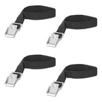Bindriemen met metalen gesp 18mm-40cm - set van 4 stuks