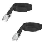 Bindriemen met metalen gesp 18mm-100cm - set van 2 stuks