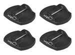 Stabilisatievoeten met metalen pen - set van 4 stuks