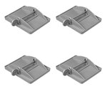 Stabilisatievoeten XL - set van 4 stuks