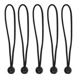 Tentspanner elastisch 25cm met plastic bal - set van 5 stuks